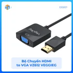 Bộ Chuyển HDMI to VGA VZ612 VEGGIEG